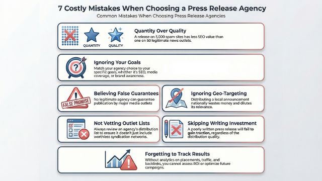 Common Mistakes When Choosing Press Release Agencies